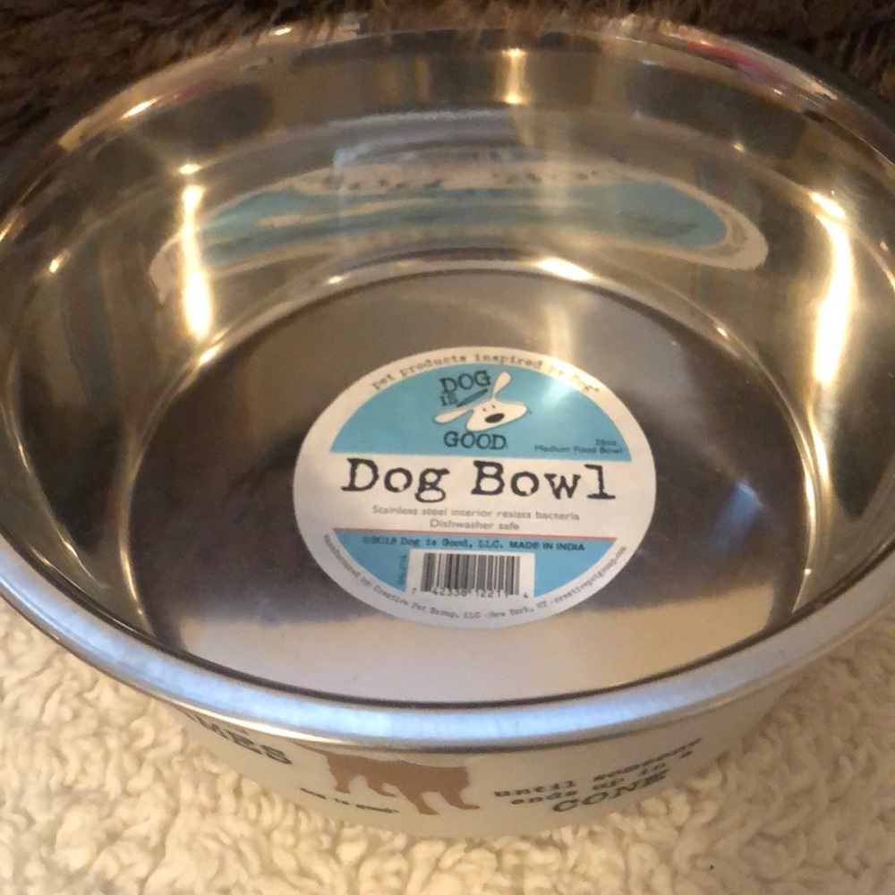 NEW “Dog is Good”Dog Bowl - Picture 2 of 4